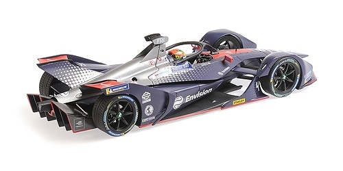 Schaalmodel 1:18 Envision Virgin Racing, Formule E Season 2018/ '19 #4 Robin Frijns Minichamps