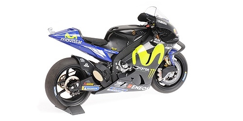Schaalmodel 1:12 Yamaha YZR-M1 #46 Valentino Rossi, Test Valencia 2017 Minichamps
