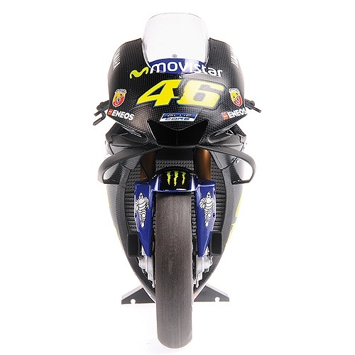 Schaalmodel 1:12 Yamaha YZR-M1 #46 Valentino Rossi, Test Valencia 2017 Minichamps