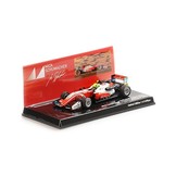 Schaalmodel 1:43 Dallara Mercedes F317 #4 Mick Schumacher 2018 Minichamps
