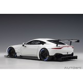 Schaalmodel 1:18 Aston Martin Vantage GTE Le Mans Pro 2018 Plain Body White Autoart