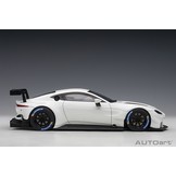 Schaalmodel 1:18 Aston Martin Vantage GTE Le Mans Pro 2018 Plain Body White Autoart