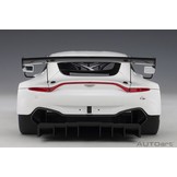Schaalmodel 1:18 Aston Martin Vantage GTE Le Mans Pro 2018 Plain Body White Autoart