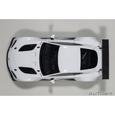 Schaalmodel 1:18 Aston Martin Vantage GTE Le Mans Pro 2018 Plain Body White Autoart