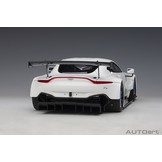 Schaalmodel 1:18 Aston Martin Vantage GTE Le Mans Pro 2018 Plain Body White Autoart