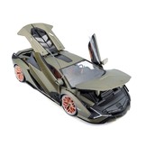 Schaalmodel 1:18 Lamborghini Sián FKP 37 Mat groen Bburago