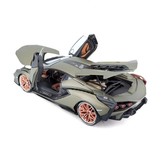 Schaalmodel 1:18 Lamborghini Sián FKP 37 Mat groen Bburago