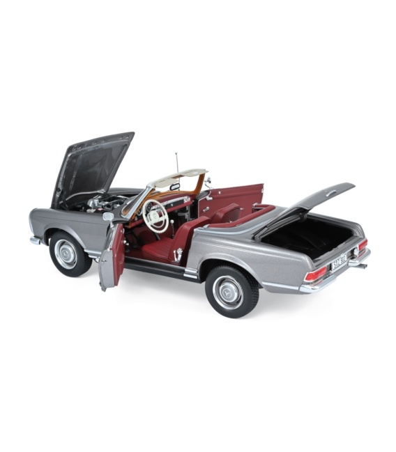 Schaalmodel 1:18 Mercedes-Benz 230SL 1963 Anthracite Metallic Norev