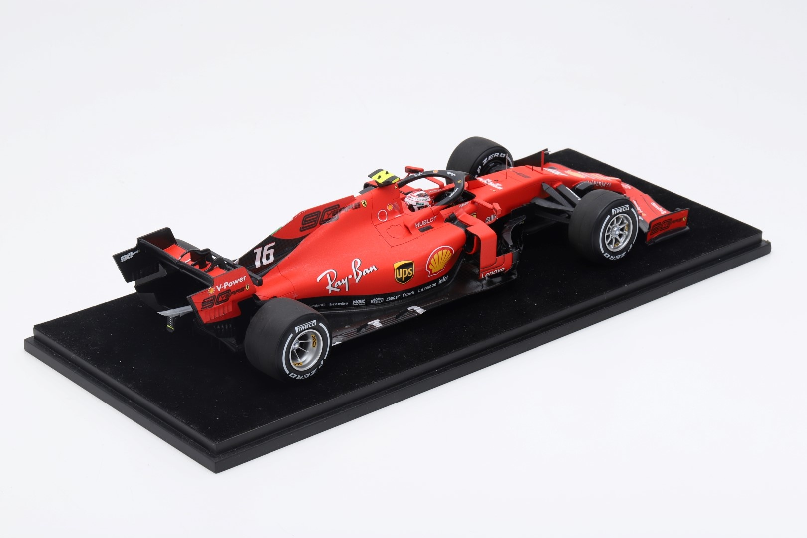 Scalemodel 1:18 Scuderia Ferrari SF90 - Charles Leclerc #16 2nd place Singapore GP 2019 - Looksmart