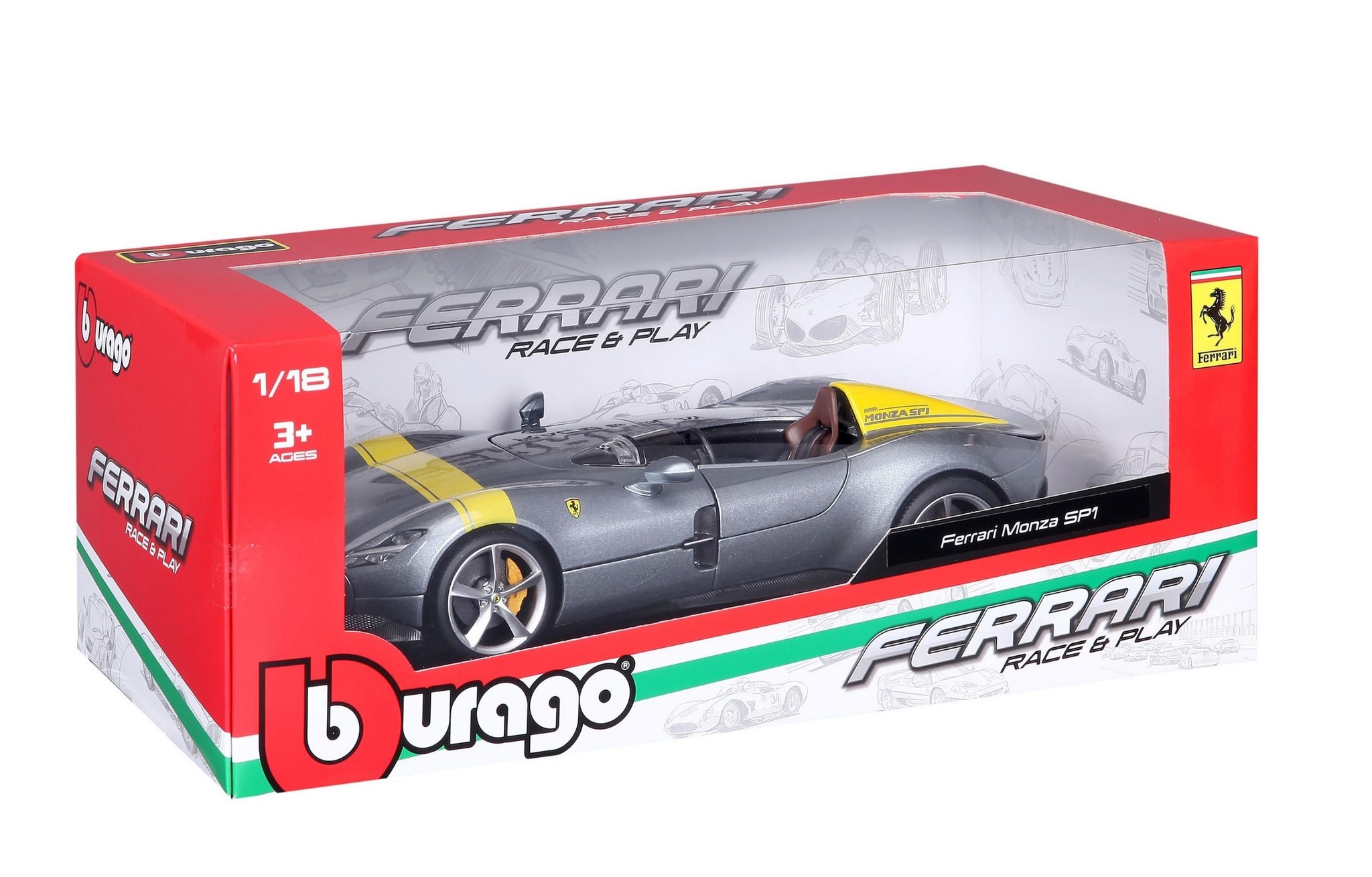 graven Hoogte gek geworden 1:18 Ferrari Monza SP1 - Pole Position