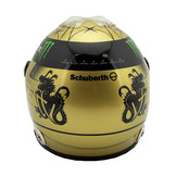 Helmet 1:2 Michael Schumacher Spa 2011 Gold Schuberth