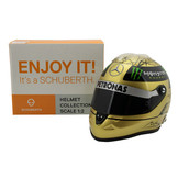 Helm 1:2 Michael Schumacher Spa 2011 Gold Schuberth