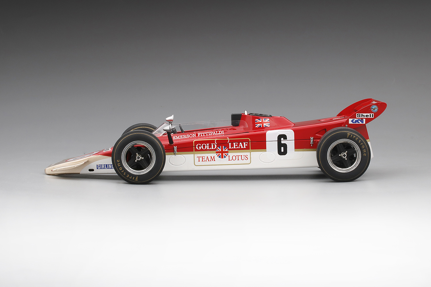 Modellauto 1:18 Lotus 56B #6 Emerson Fittipaldi, 1971 Race of Champions True Scale Models