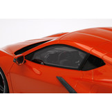 Modellauto 1:18 Chevrolet Corvette C8 2020 Orange High Wing TopSpeed Models