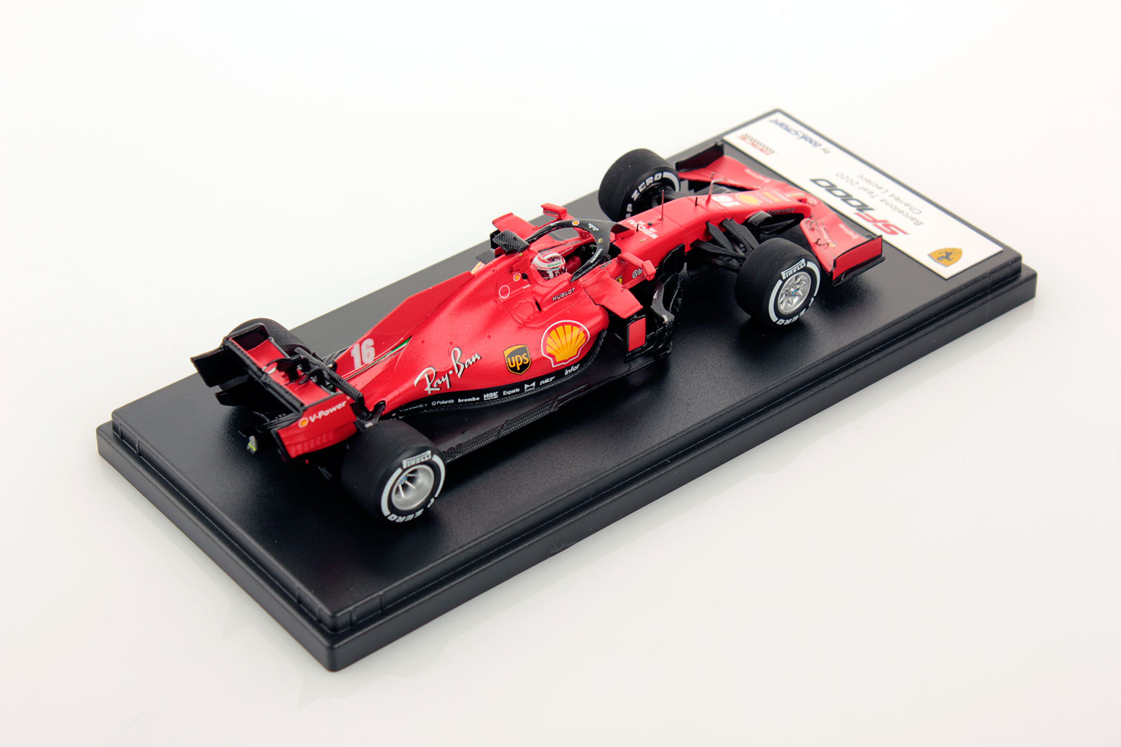 Modellauto 1:43 Ferrari SF1000 #16 Charles Leclerc Barcelona Test 2020 Looksmart