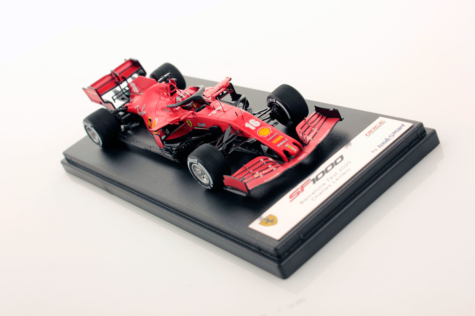 Scalemodel 1:43 Ferrari SF1000 #16 Charles Leclerc Barcelona Test 2020 Looksmart
