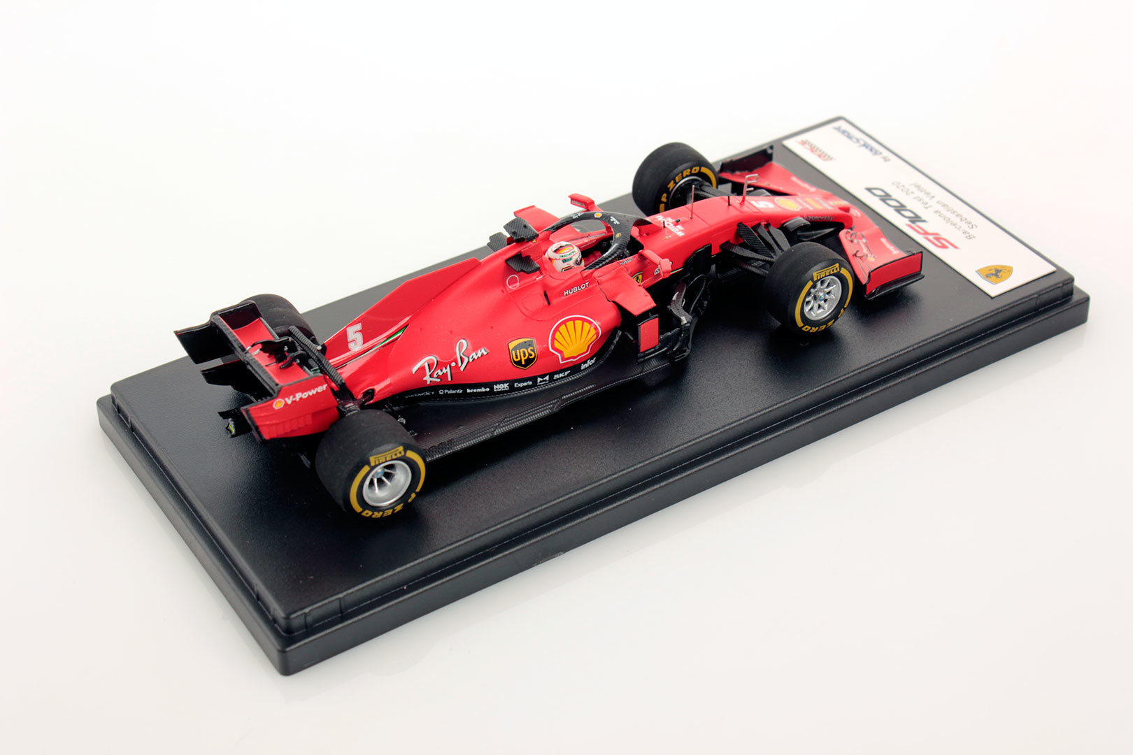 Modellauto 1:43 Ferrari SF1000 #5 Sebastian Vettel Barcelona Test 2020 Looksmart