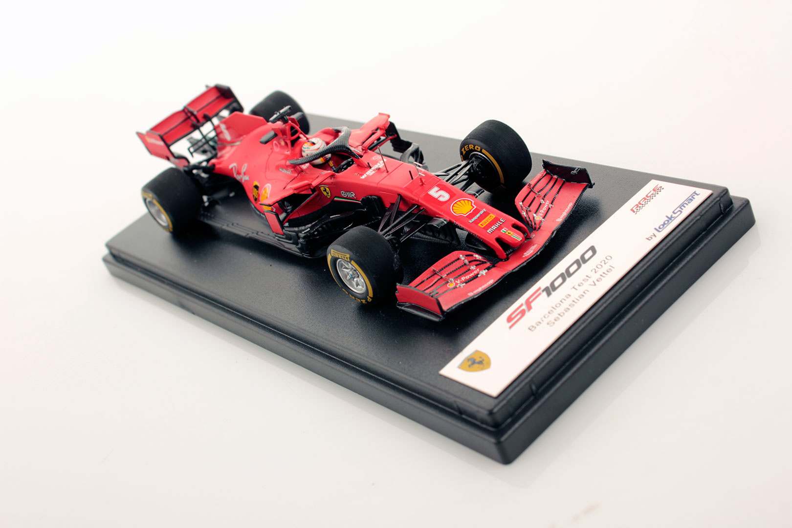 Modellauto 1:43 Ferrari SF1000 #5 Sebastian Vettel Barcelona Test 2020 Looksmart
