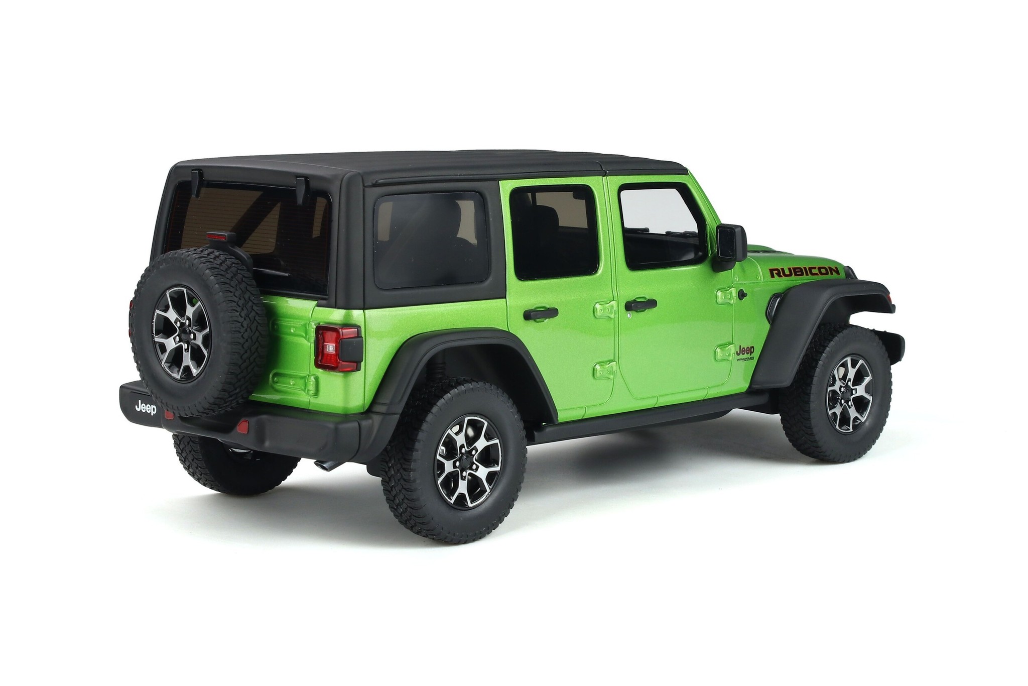 Modellauto 1:18 Jeep Wrangler Rubicon 2019 'Mojito Green' GT Spirit