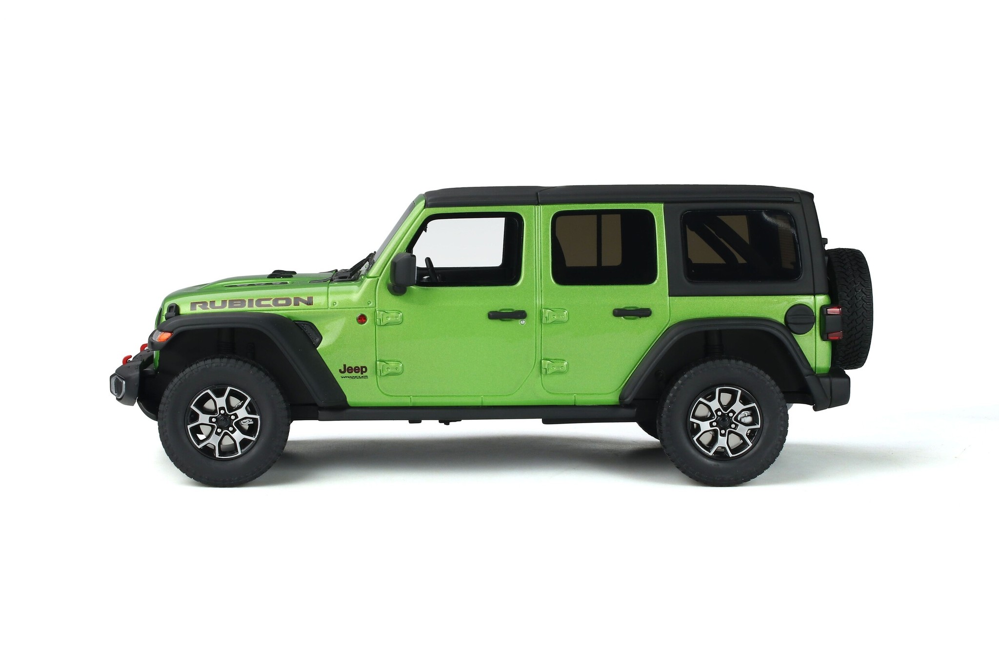 Modellauto 1:18 Jeep Wrangler Rubicon 2019 'Mojito Green' GT Spirit