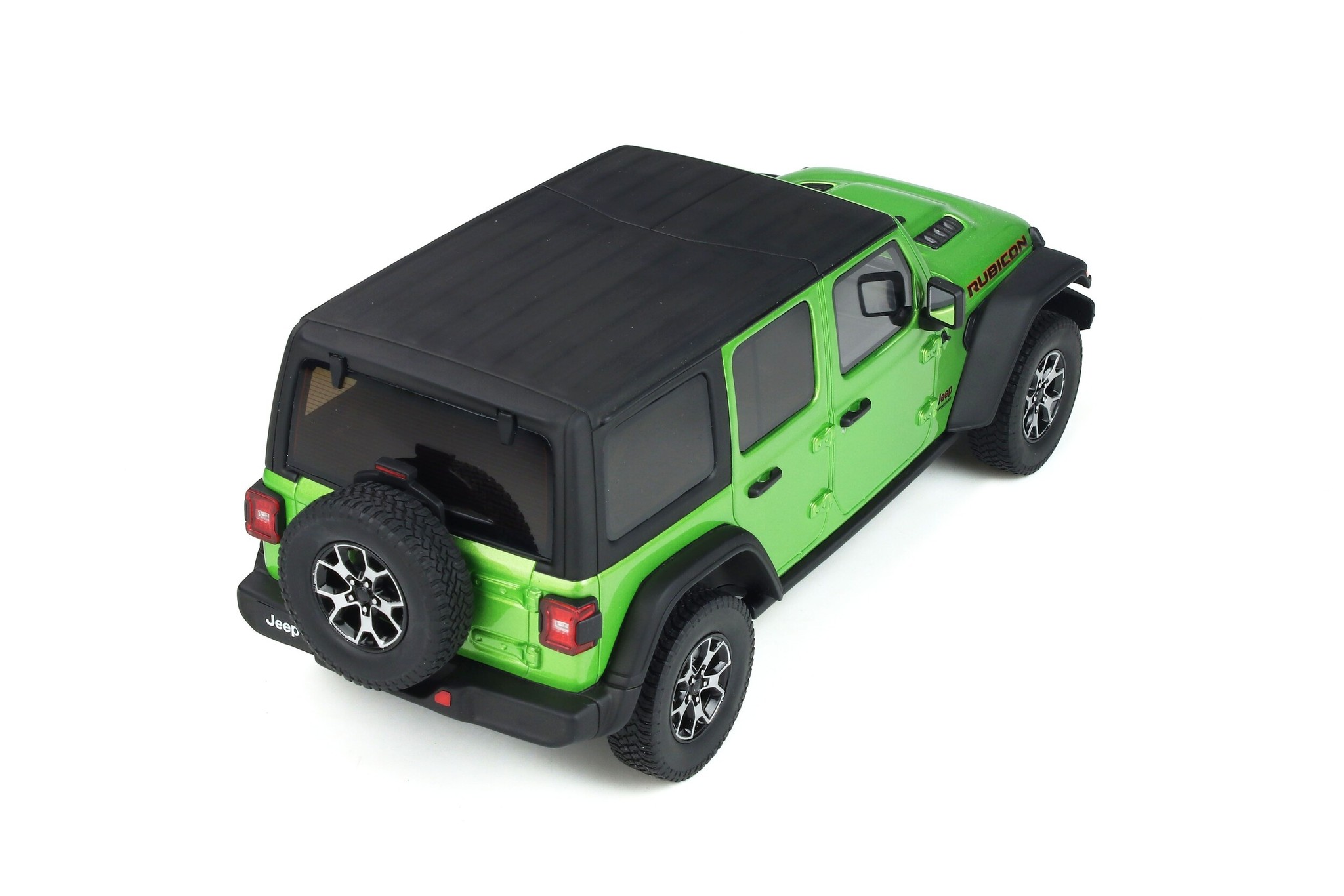 Modellauto 1:18 Jeep Wrangler Rubicon 2019 'Mojito Green' GT Spirit
