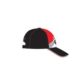 Ducati Badge Patch Tricolor Front Baseball Cap Schwarz