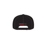 Ducati Badge Patch Tricolor Front Baseball Cap Schwarz