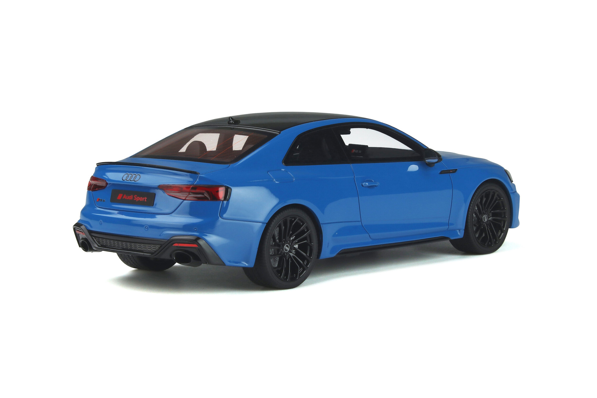 Scalemodel 1:18 Audi RS5 Coupe Turbo Blue GT Spirit