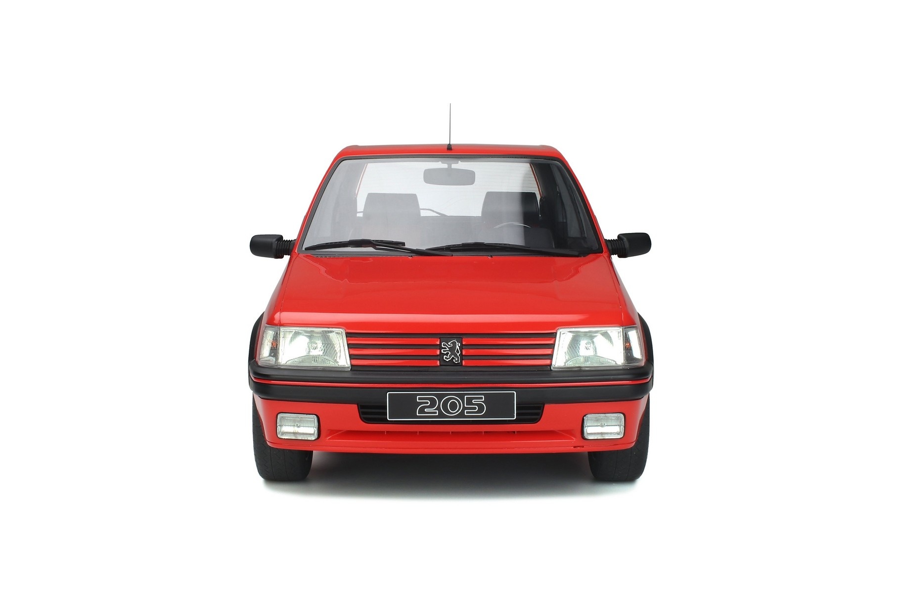 Modellauto 1:8 Peugeot 205 GTI 1.9L Rouge Vallelunga GT Spirit