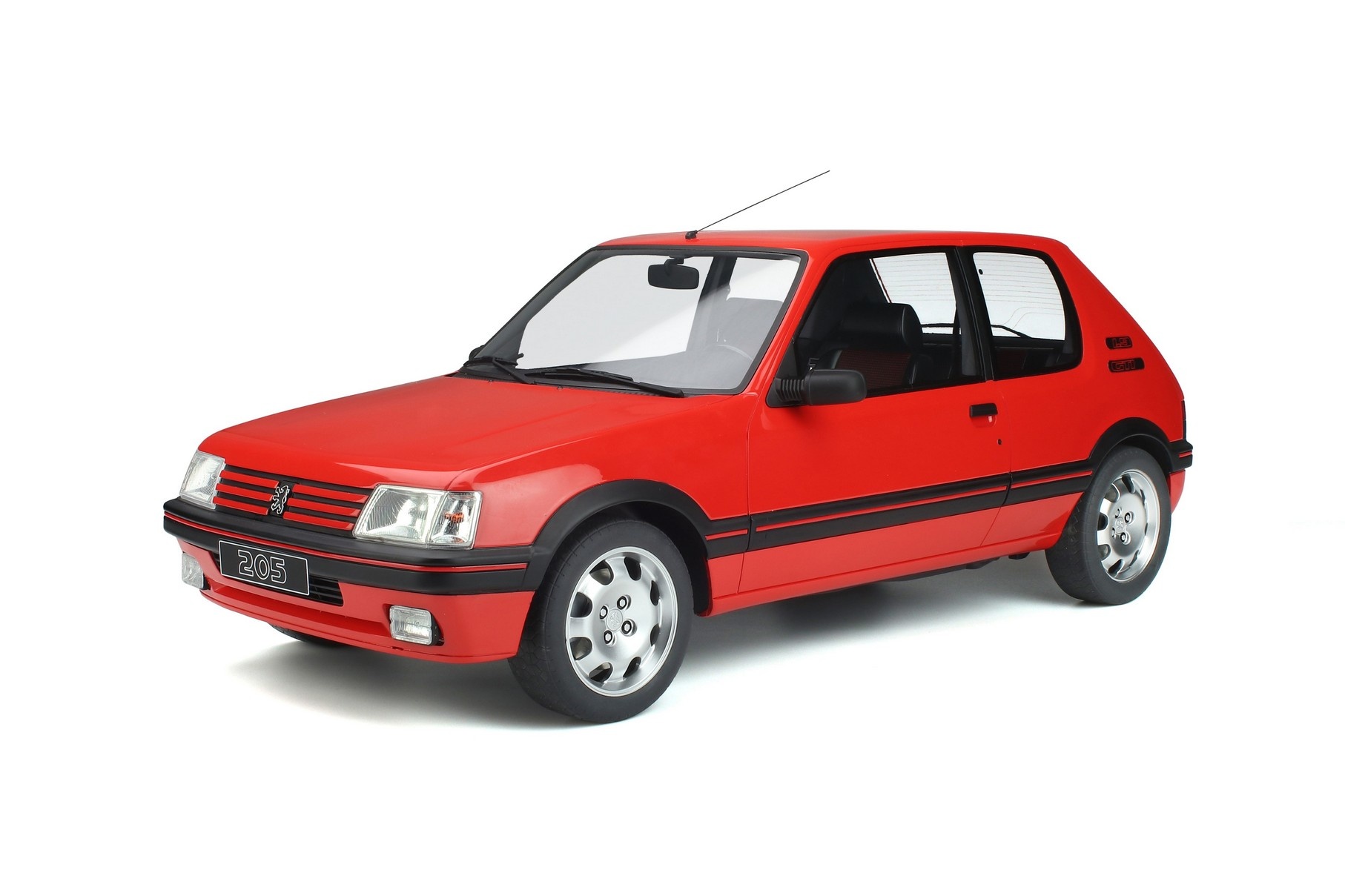 Schaalmodel 1:8 Peugeot 205 GTI 1.9L Rouge Vallelunga GT Spirit