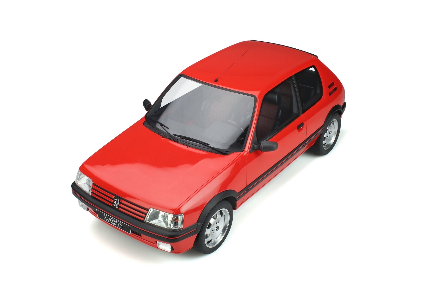 Modellauto 1:8 Peugeot 205 GTI 1.9L Rouge Vallelunga GT Spirit