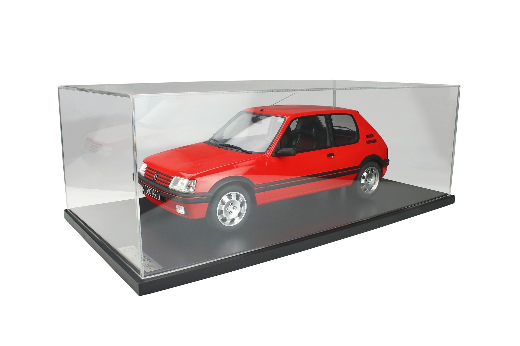 Schaalmodel 1:8 Peugeot 205 GTI 1.9L Rouge Vallelunga GT Spirit