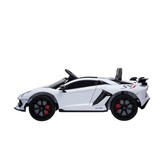 Lamborghini Aventador SVJ  Kinderauto Wit Siva