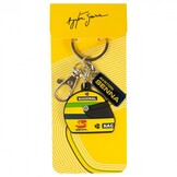 Ayrton Senna Helmet Rubberen Sleutelhanger 1990