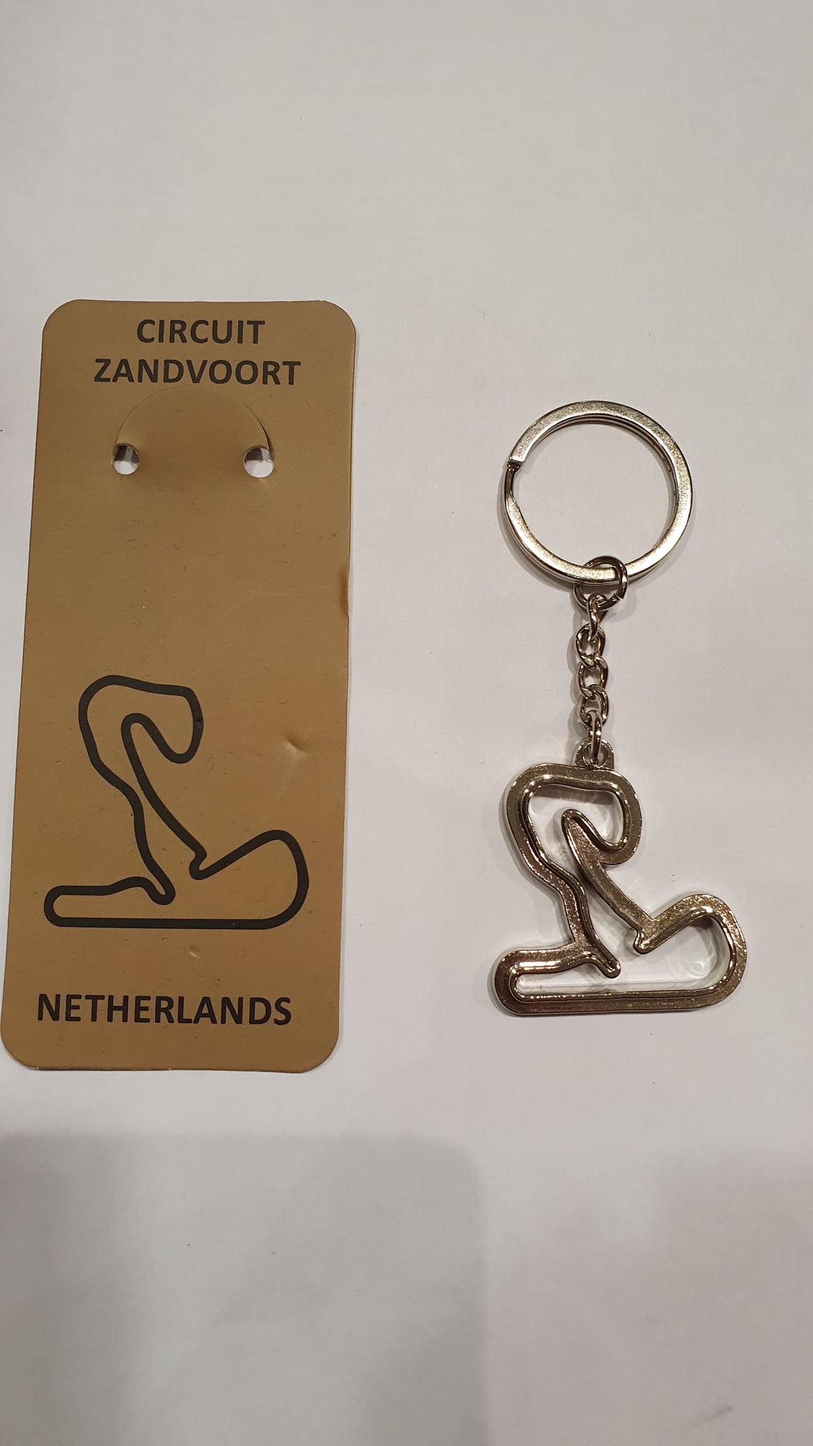 Keychain Circuit Zandvoort steel