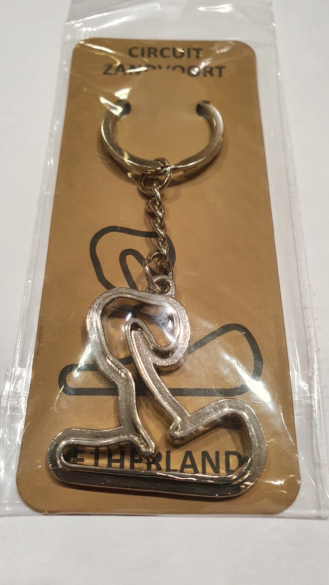 Keychain Circuit Zandvoort steel