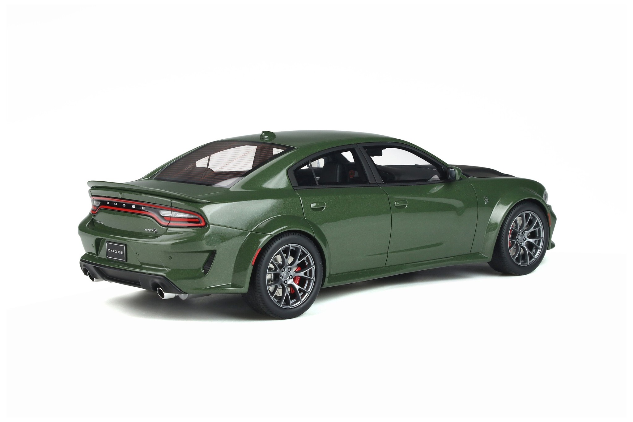 Scalemodel 1:18 2020 Dodge Charger Hellcat Widebody F8 'Green' GT Spirit