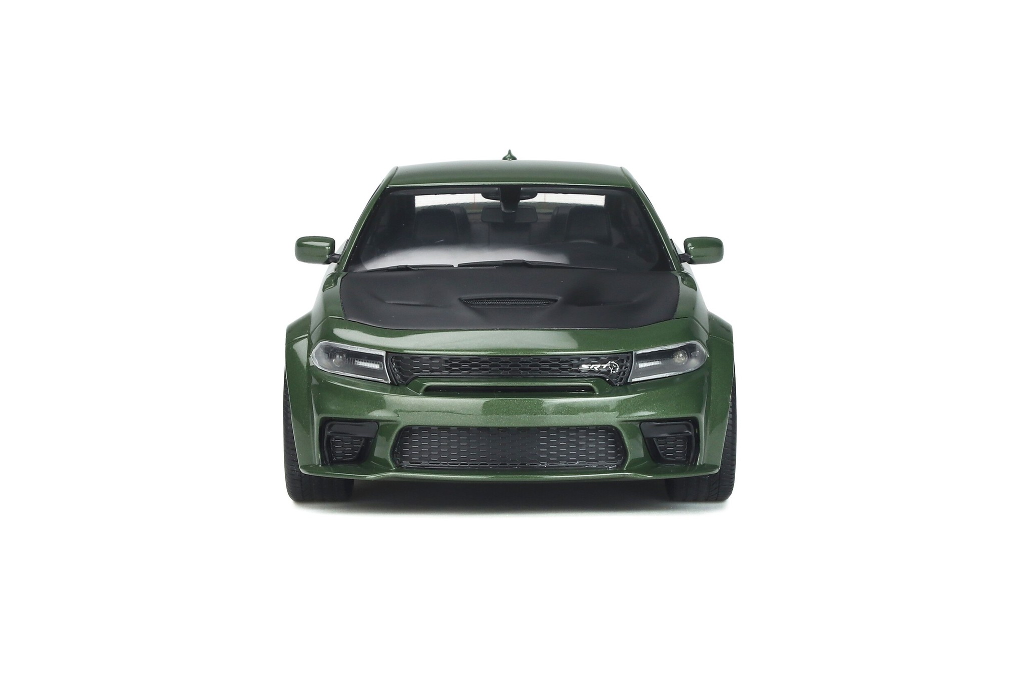 Modellauto 1:18 2020 Dodge Charger Hellcat Widebody F8 'Green' GT Spirit