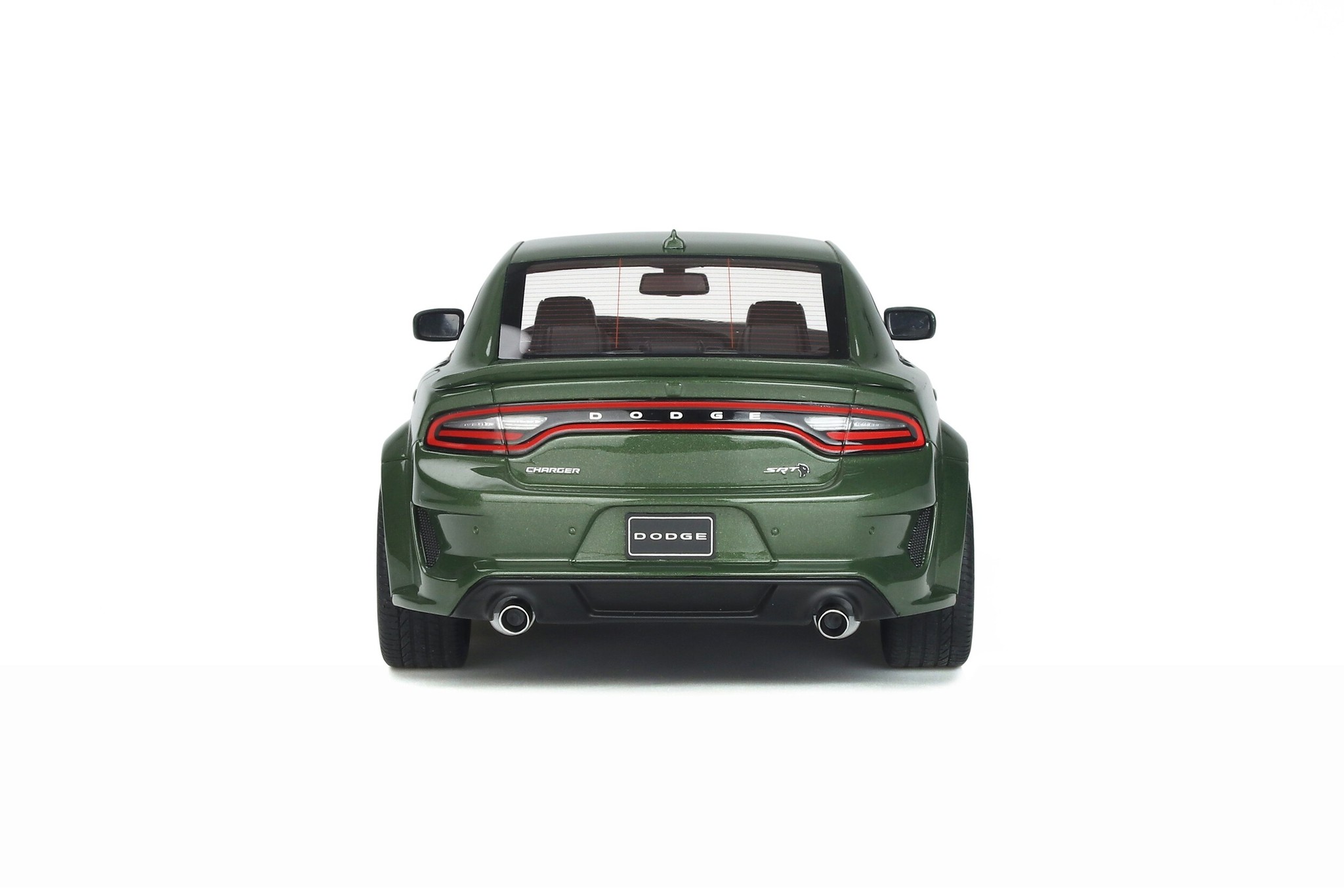 Scalemodel 1:18 2020 Dodge Charger Hellcat Widebody F8 'Green' GT Spirit