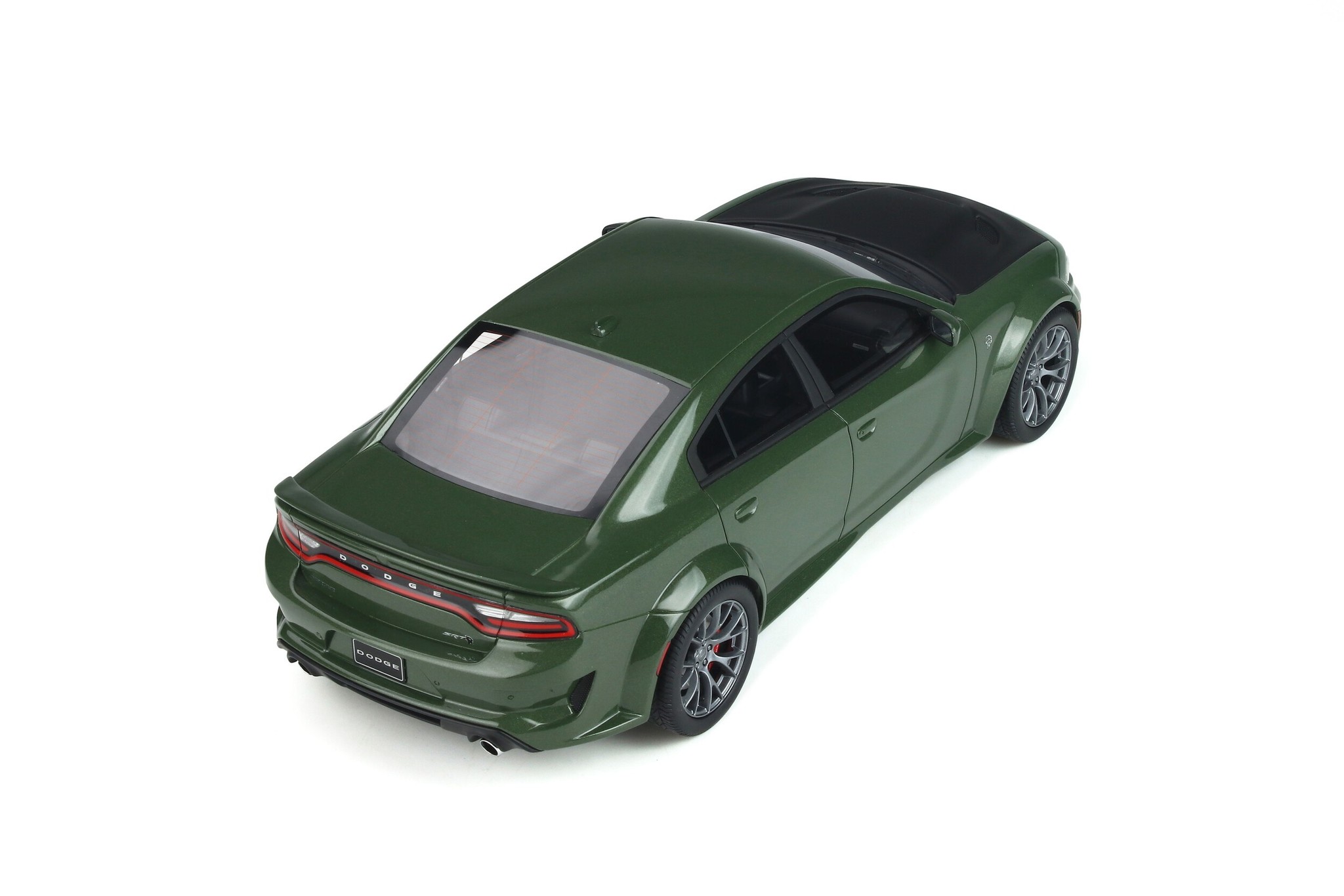 Scalemodel 1:18 2020 Dodge Charger Hellcat Widebody F8 'Green' GT Spirit