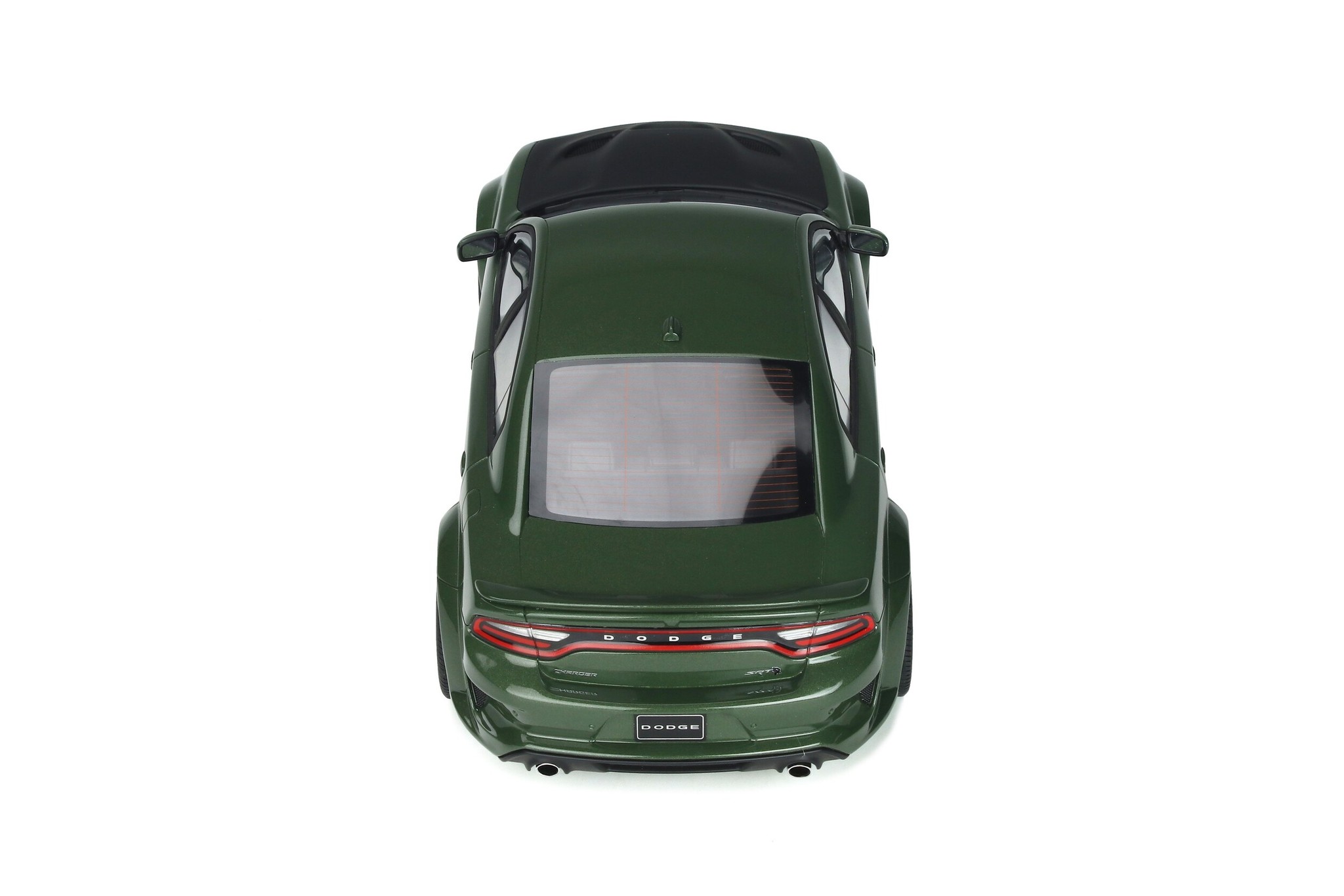 Modellauto 1:18 2020 Dodge Charger Hellcat Widebody F8 'Green' GT Spirit