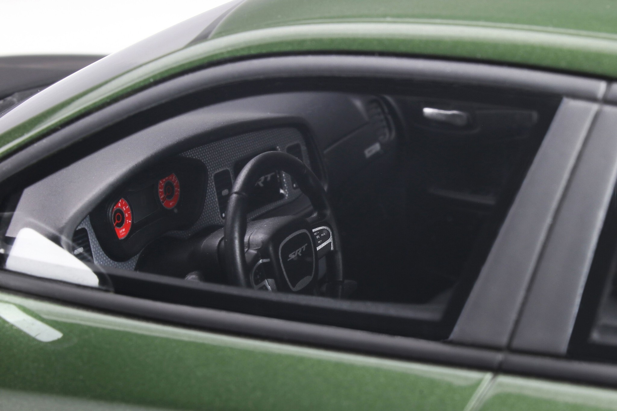 Modellauto 1:18 2020 Dodge Charger Hellcat Widebody F8 'Green' GT Spirit