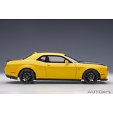 Scalemodel 1:18 Dodge Challenger SRT Hellcat Widebody 'Yellow' Autoart