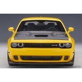 Schaalmodel 1:18 Dodge Challenger SRT Hellcat Widebody 'Yellow' Autoart