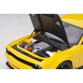 Scalemodel 1:18 Dodge Challenger SRT Hellcat Widebody 'Yellow' Autoart