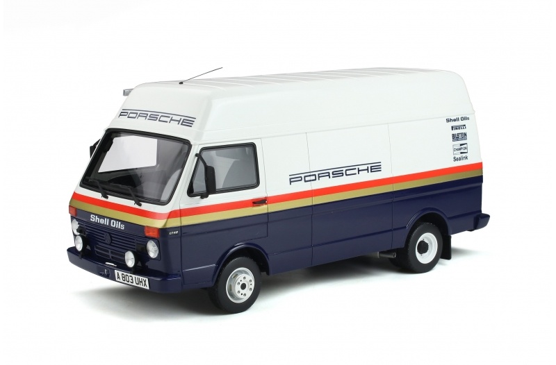 Modellauto 1:18 Set Porsche Rally 1000 Pistes 1985: VW LT35 & Porsche 911 SC RS OttoMobile
