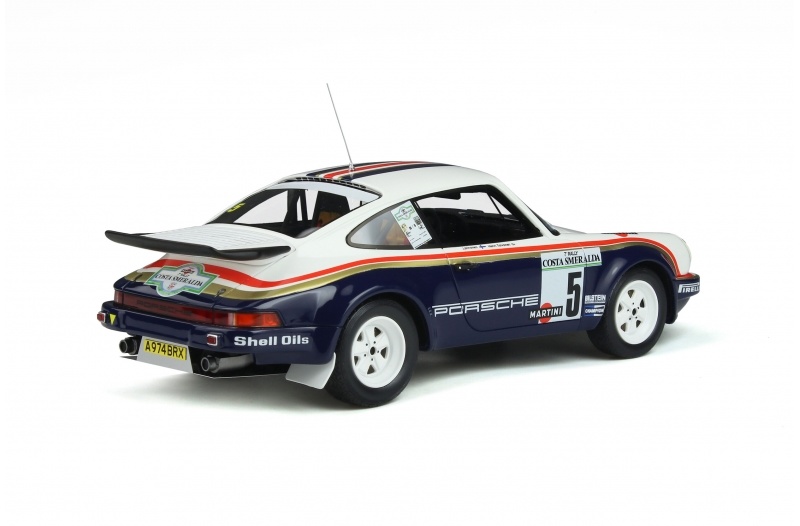 Modellauto 1:18 Set Porsche Rally 1000 Pistes 1985: VW LT35 & Porsche 911 SC RS OttoMobile