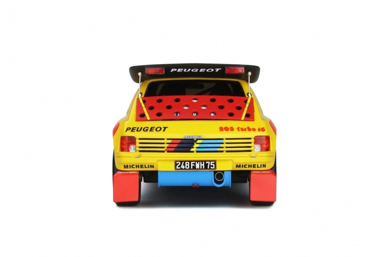 Scalemodel 1:18 Peugeot 205 Grand Raid Dakar 1987 Ari Vatanen OttoMobile