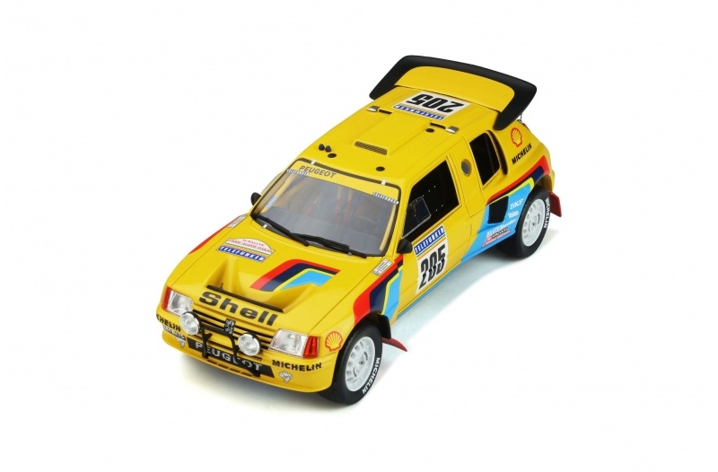 Modellauto 1:18 Peugeot 205 Grand Raid Dakar 1987 Ari Vatanen OttoMobile