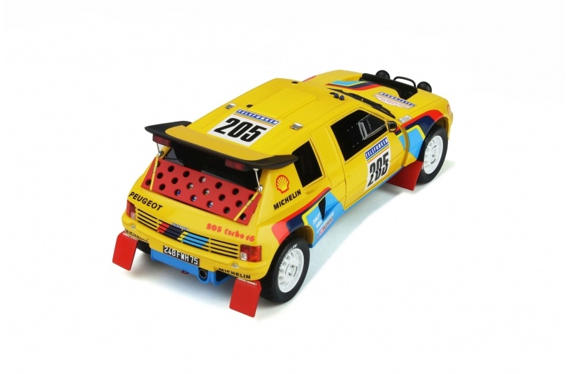 Scalemodel 1:18 Peugeot 205 Grand Raid Dakar 1987 Ari Vatanen OttoMobile